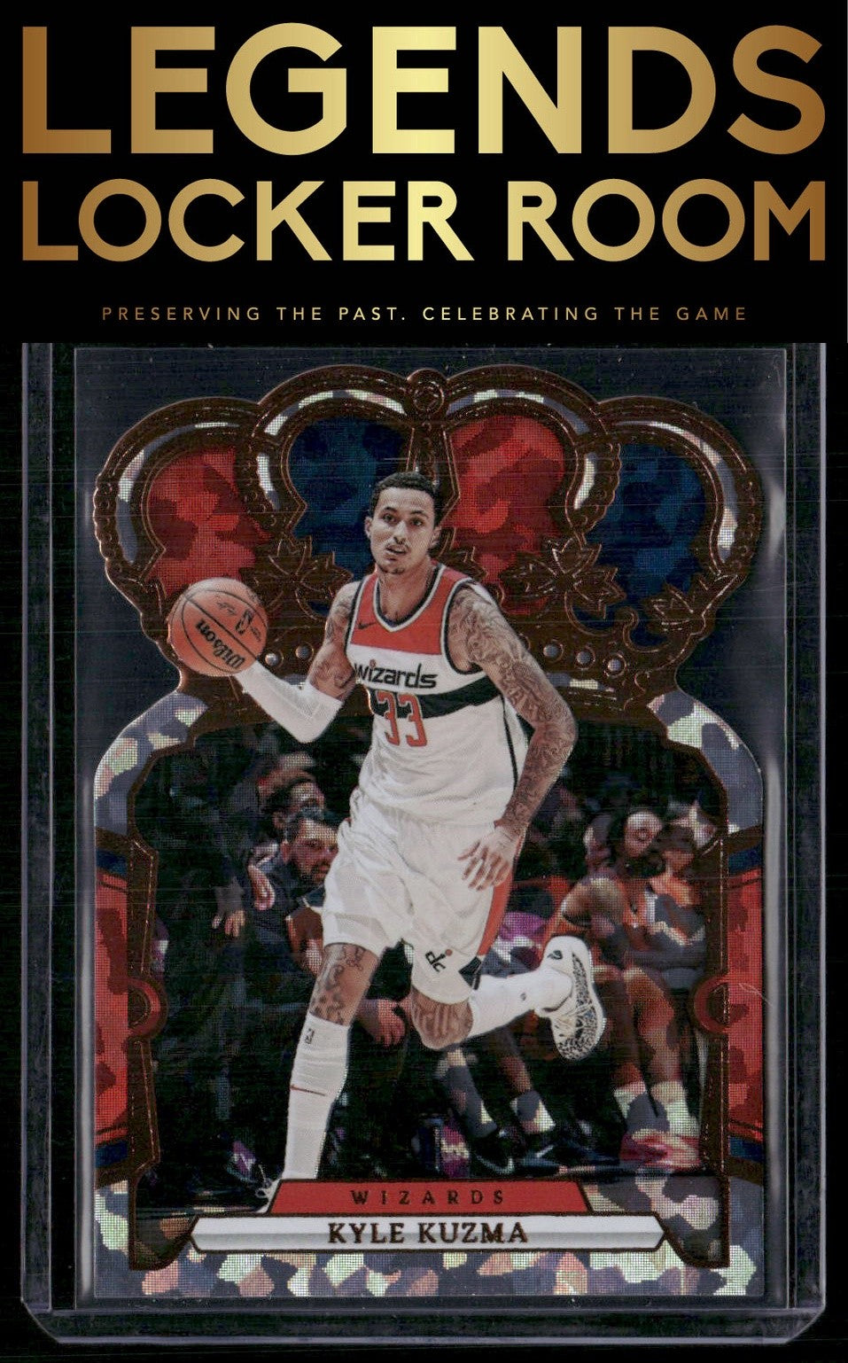 2023-24 Panini Crown Royale #49 Kyle Kuzma Crystal