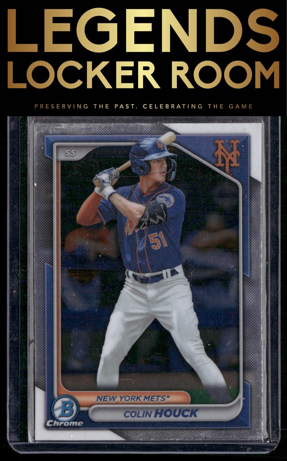 2024 Bowman #BCP-123 Colin Houck Chrome Prospects