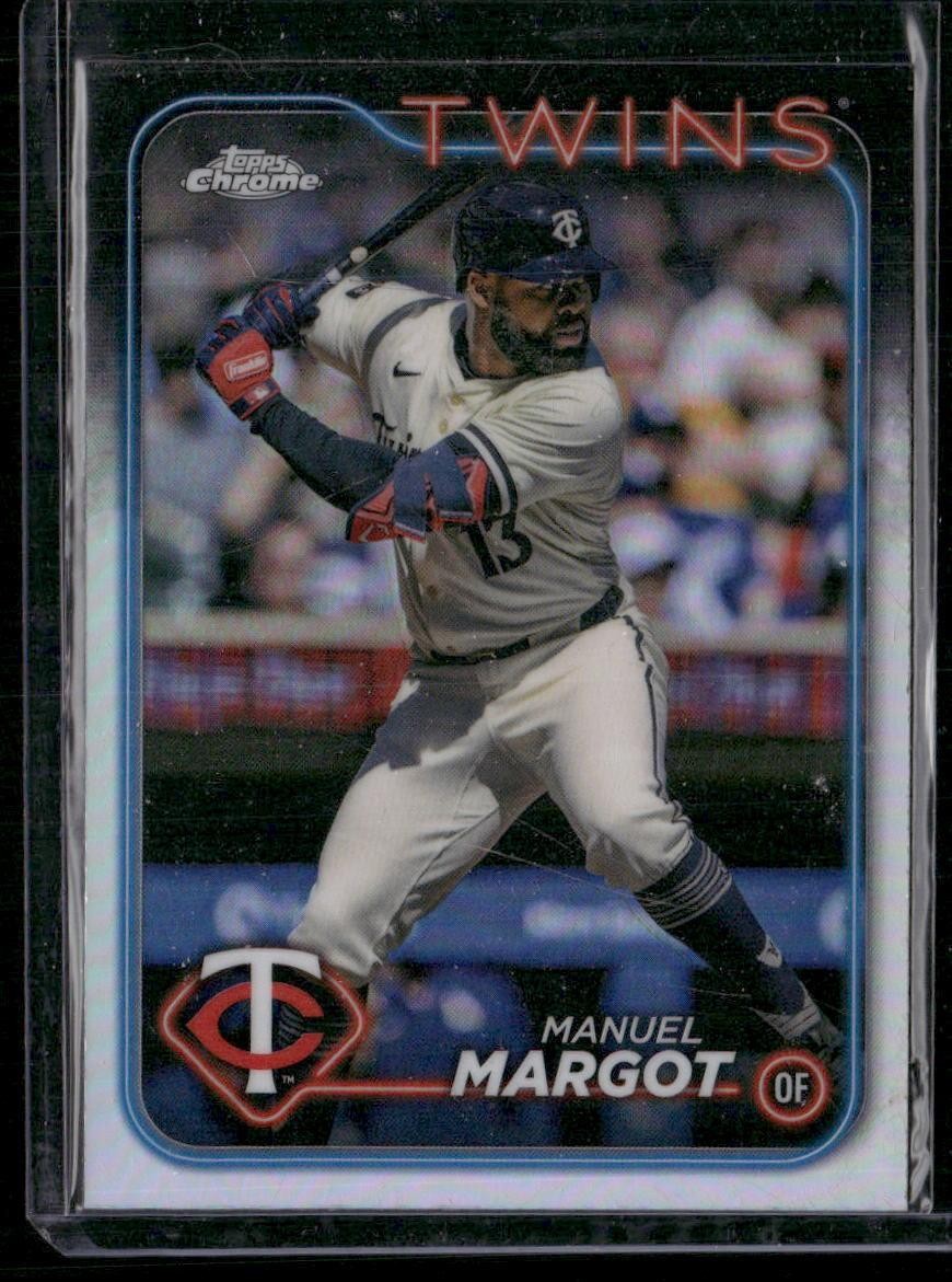 2024 Topps Chrome Update #USC168 Manuel Margot Refractors