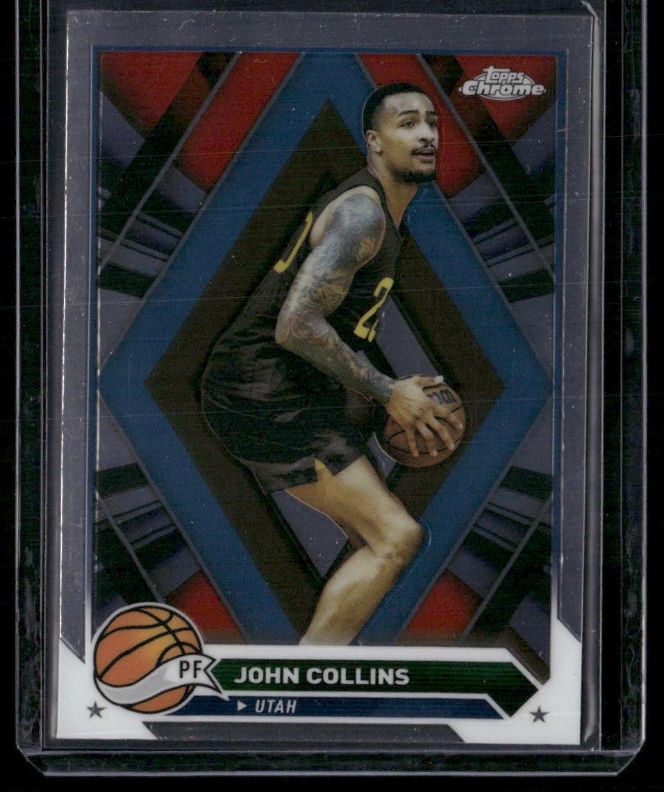 2023-24 Topps Chrome #102 John Collins