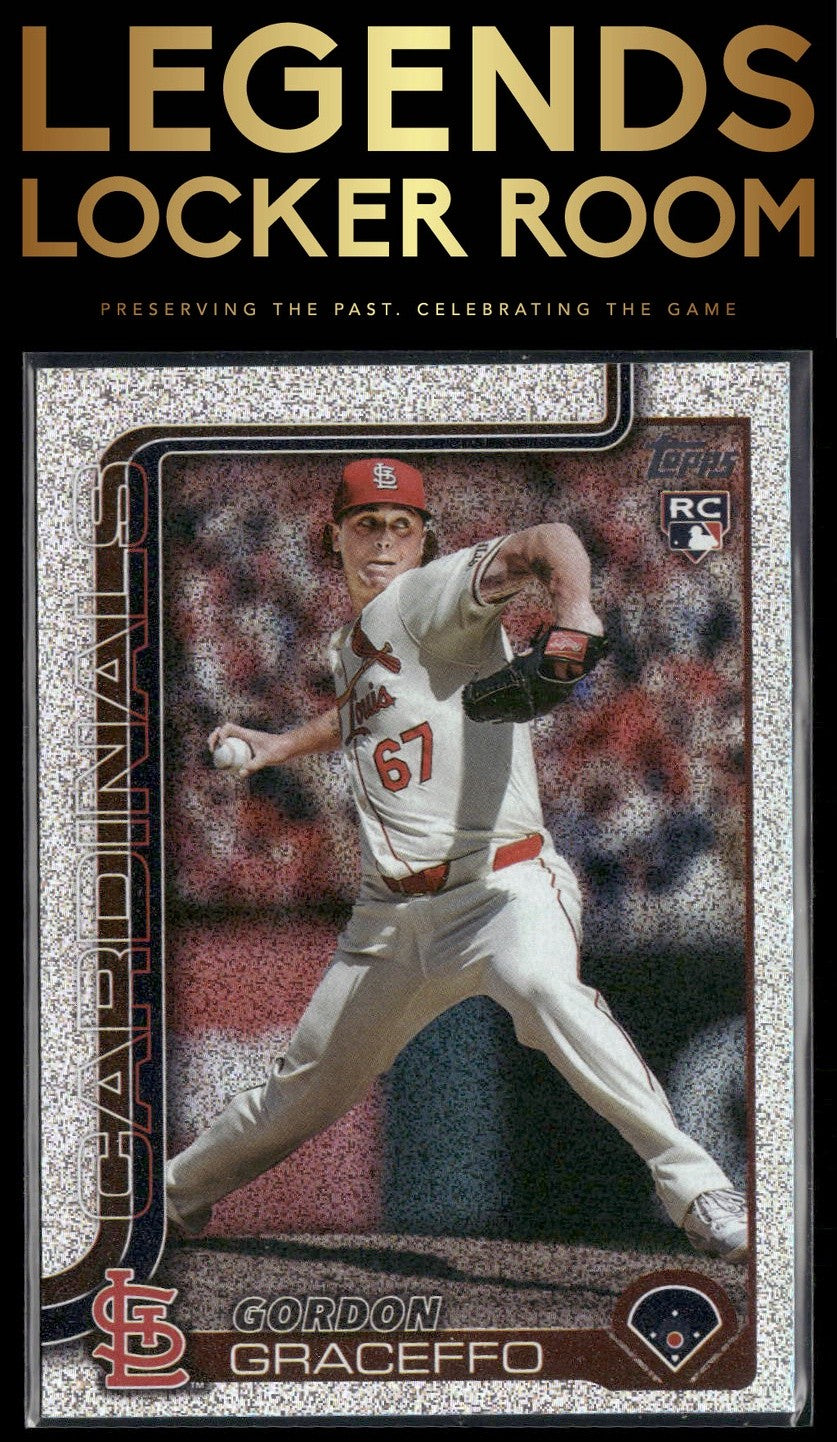 2025 Topps #610 Gordon Graceffo Sandglitter