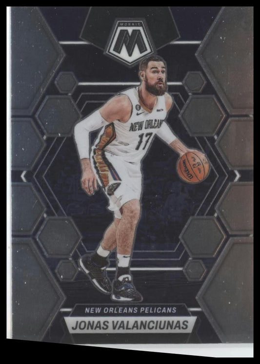 2022-23 Panini Mosaic #182 Jonas Valanciunas