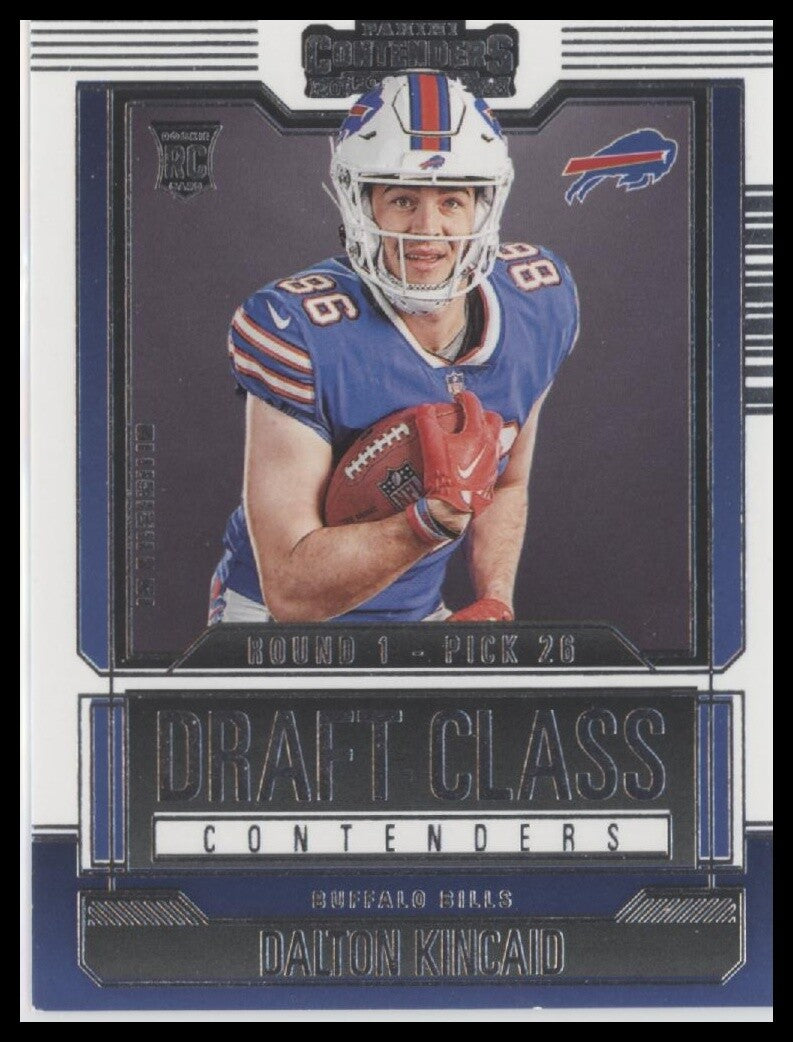 2023 Panini Contenders #7 Dalton Kincaid Draft Class Contenders