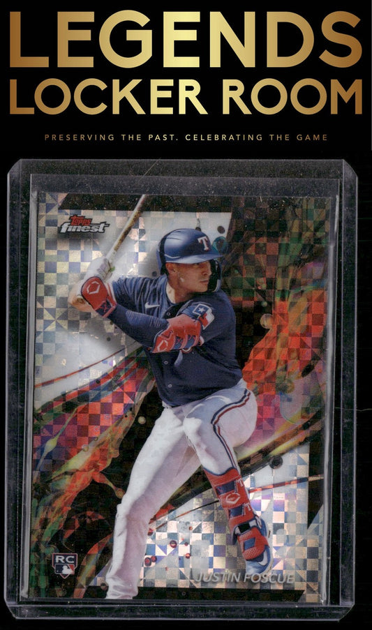 2024 Finest #23 Justin Foscue Checkerboard Refractors