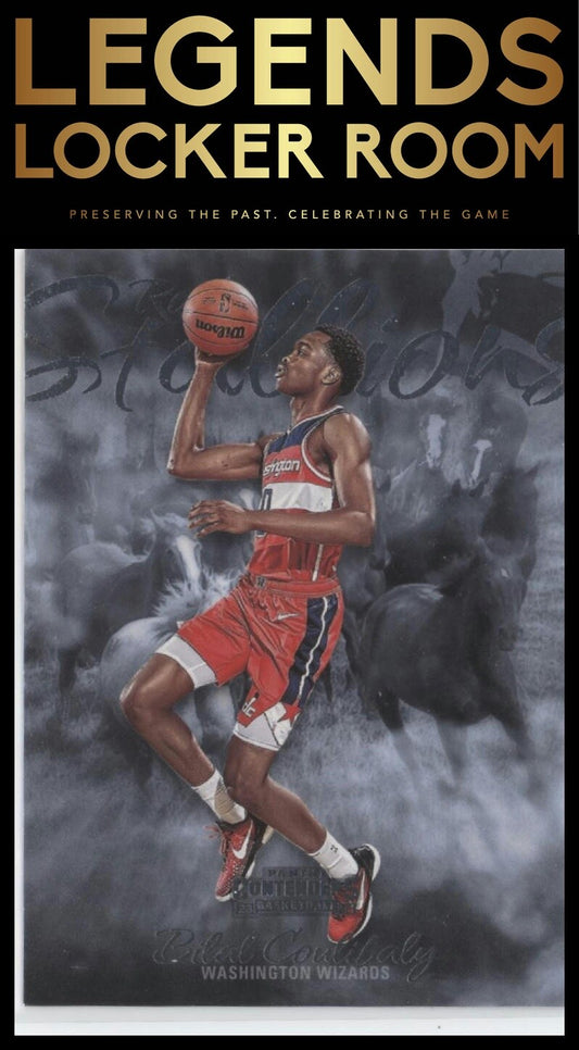 2023-24 Panini Contenders #4 Bilal Coulibaly Rookie Stallions