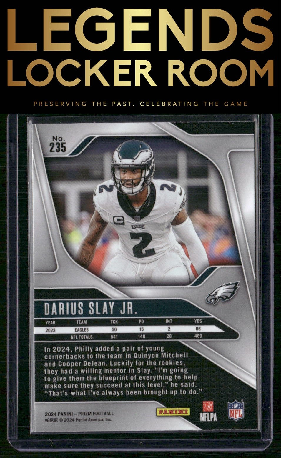 2024 Panini Prizm #235 Darius Slay Jr.