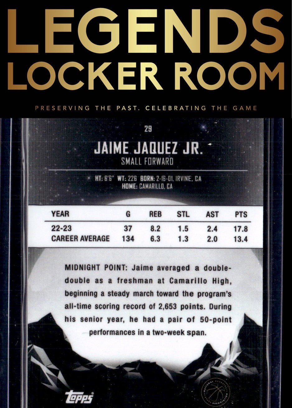 2023-24 Topps Midnight #29 Jaime Jaquez Jr.