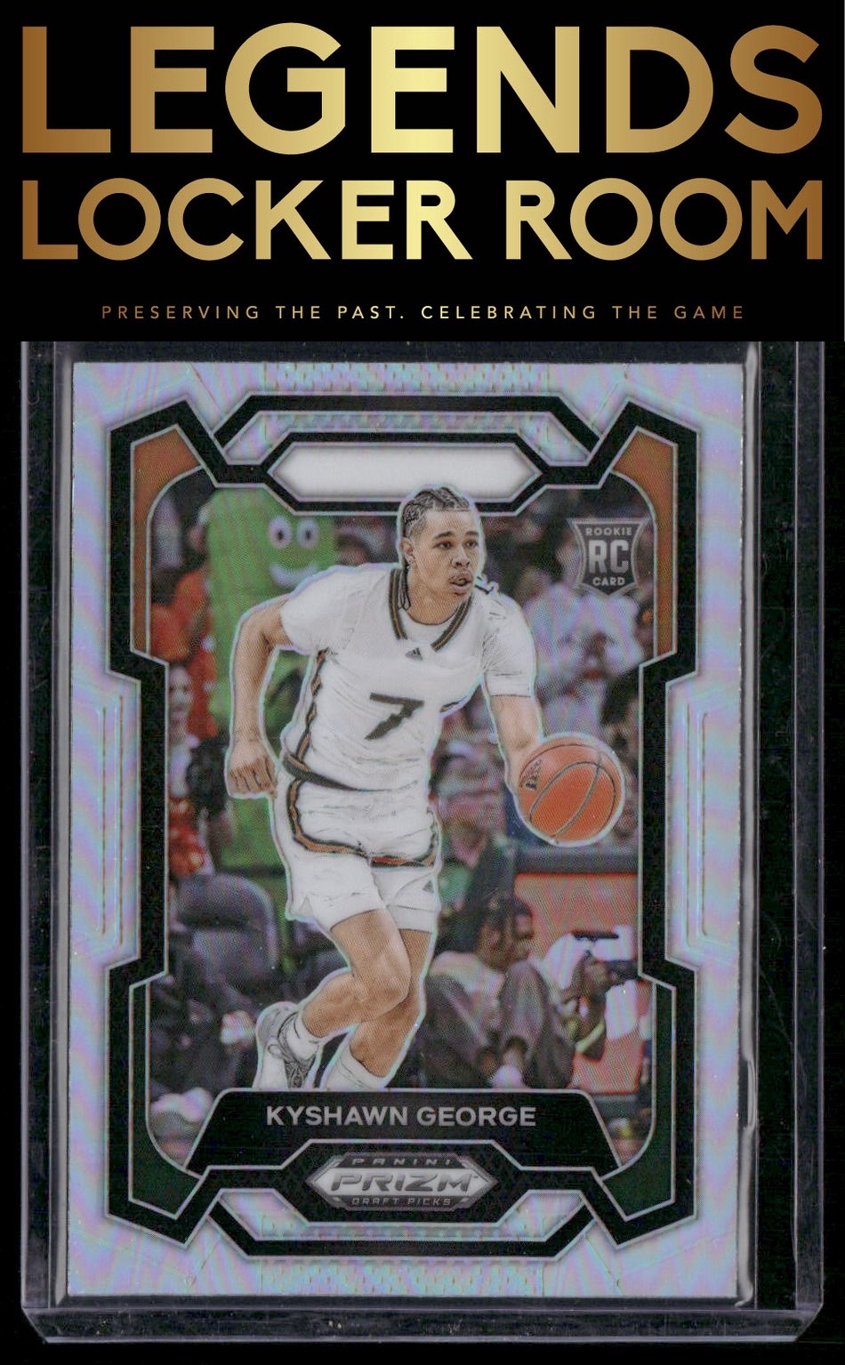 2024 Panini Prizm Draft Picks #71 Kyshawn George Prizms Silver