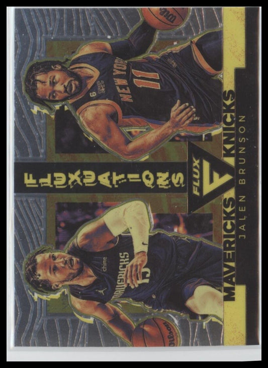 2022-23 Panini Flux #10 Jalen Brunson Fluxuations