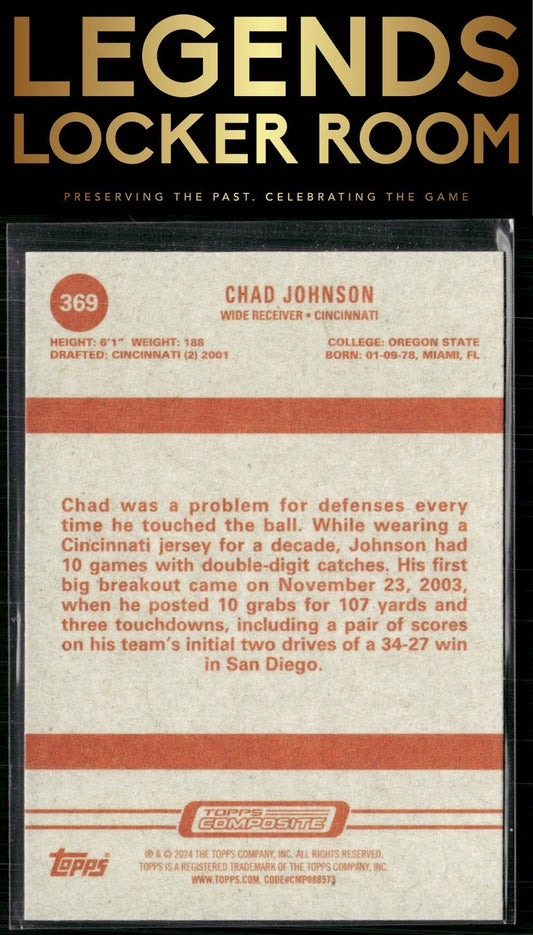 2023 Topps Composite #369 Chad Johnson