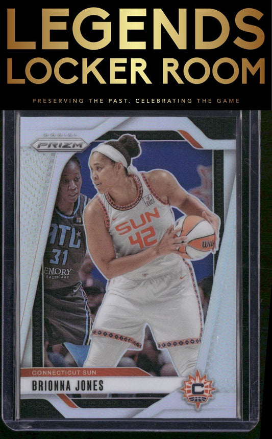 2024 Panini Prizm WNBA #27 Brionna Jones Silver Prizms