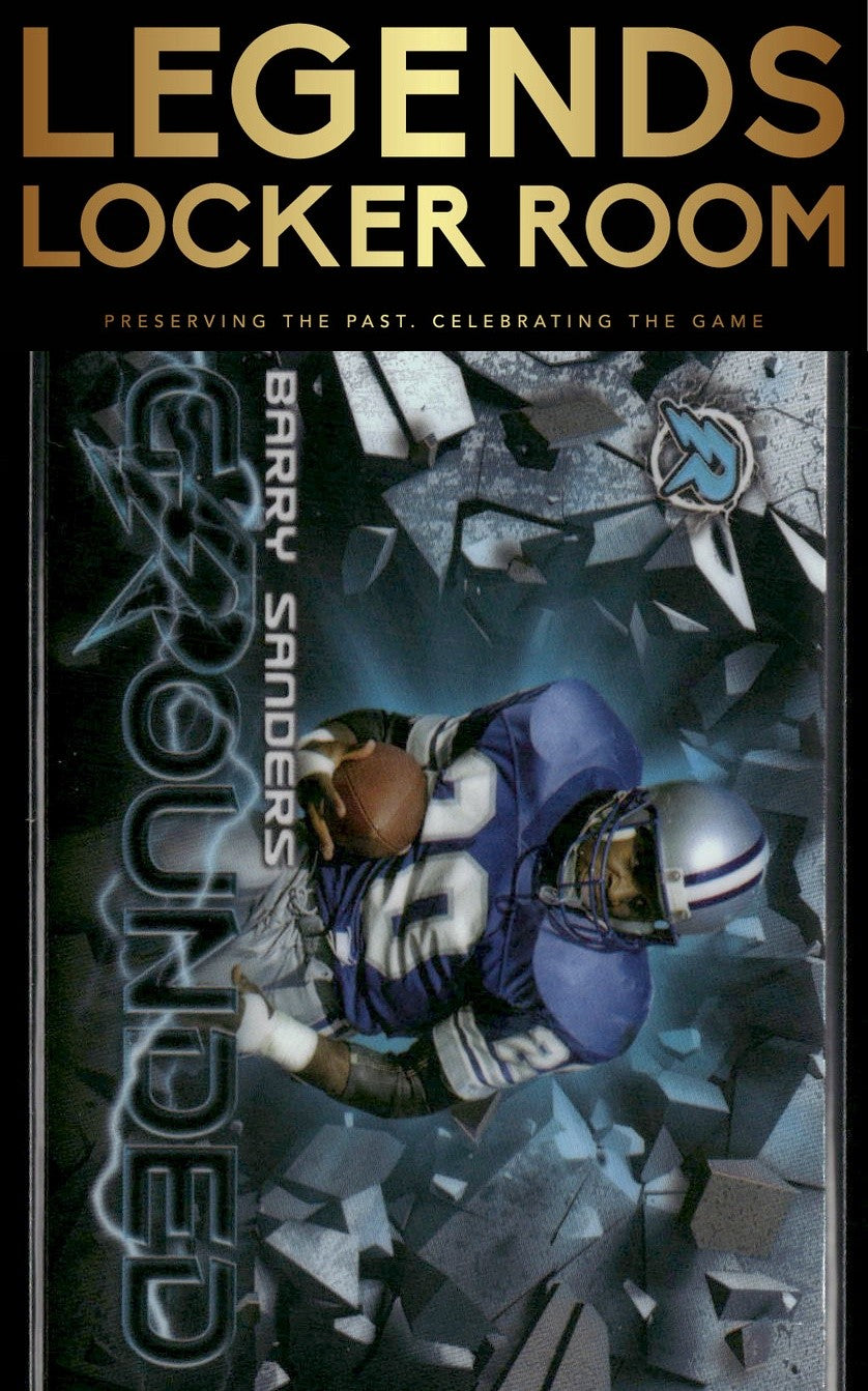 2023 Topps Composite #RG-6 Barry Sanders Resurgence Grounded