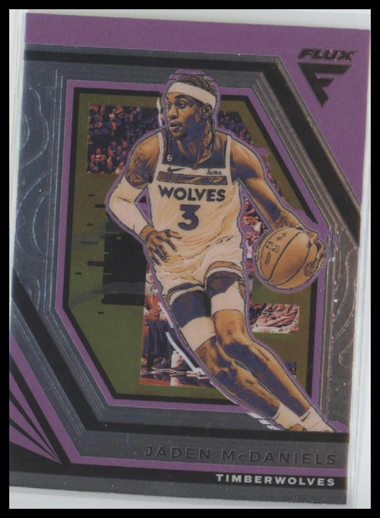 2022-23 Panini Flux #189 Jaden McDaniels