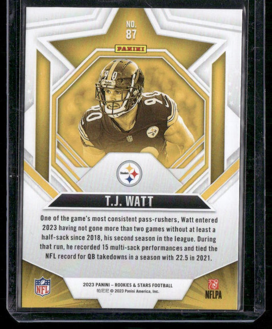 2023 Panini Rookies & Stars #87 T.J. Watt