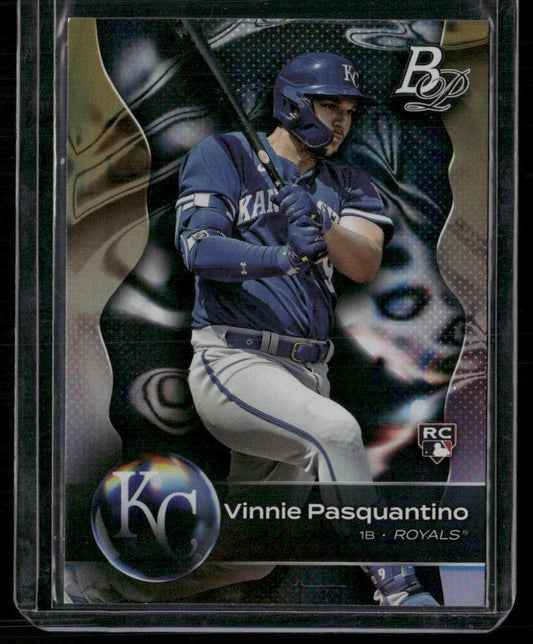 2023 Bowman Platinum #46 Vinnie Pasquantino Ice Foil