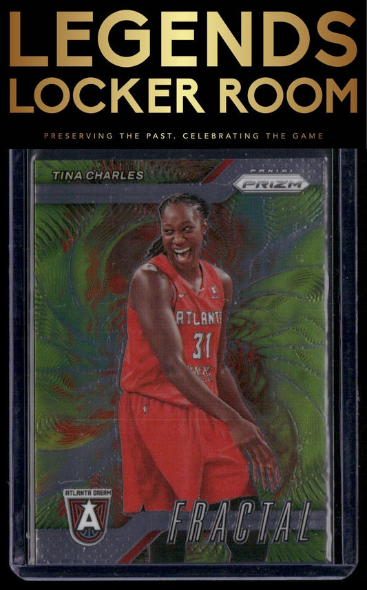 2024 Panini Prizm WNBA #15 Tina Charles Fractal