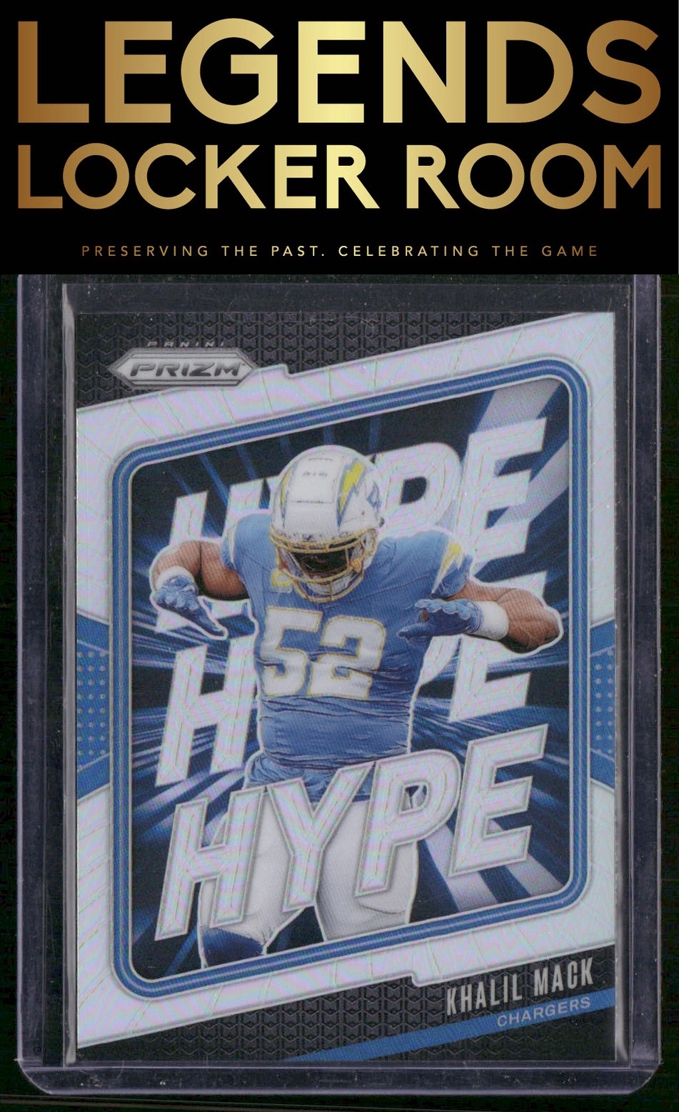 2024 Panini Prizm #10 Khalil Mack Hype Silver Prizm