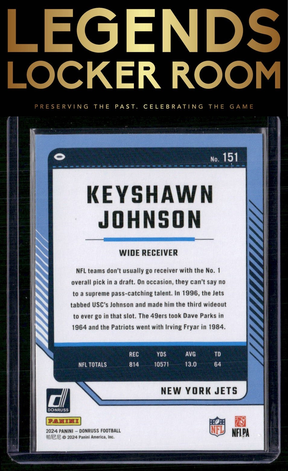 2024 Donruss #151 Keyshawn Johnson