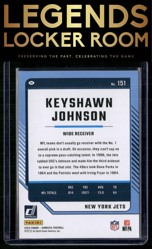 2024 Donruss #151 Keyshawn Johnson