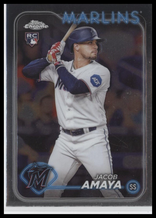 2024 Topps Chrome #92 Jacob Amaya