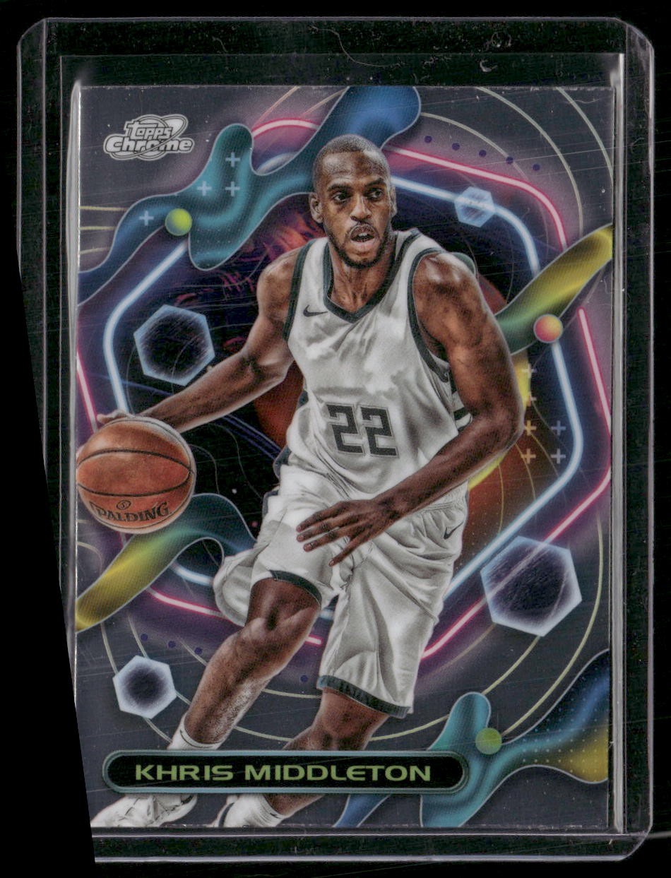 2023-24 Topps Chrome Cosmic #72 Khris Middleton