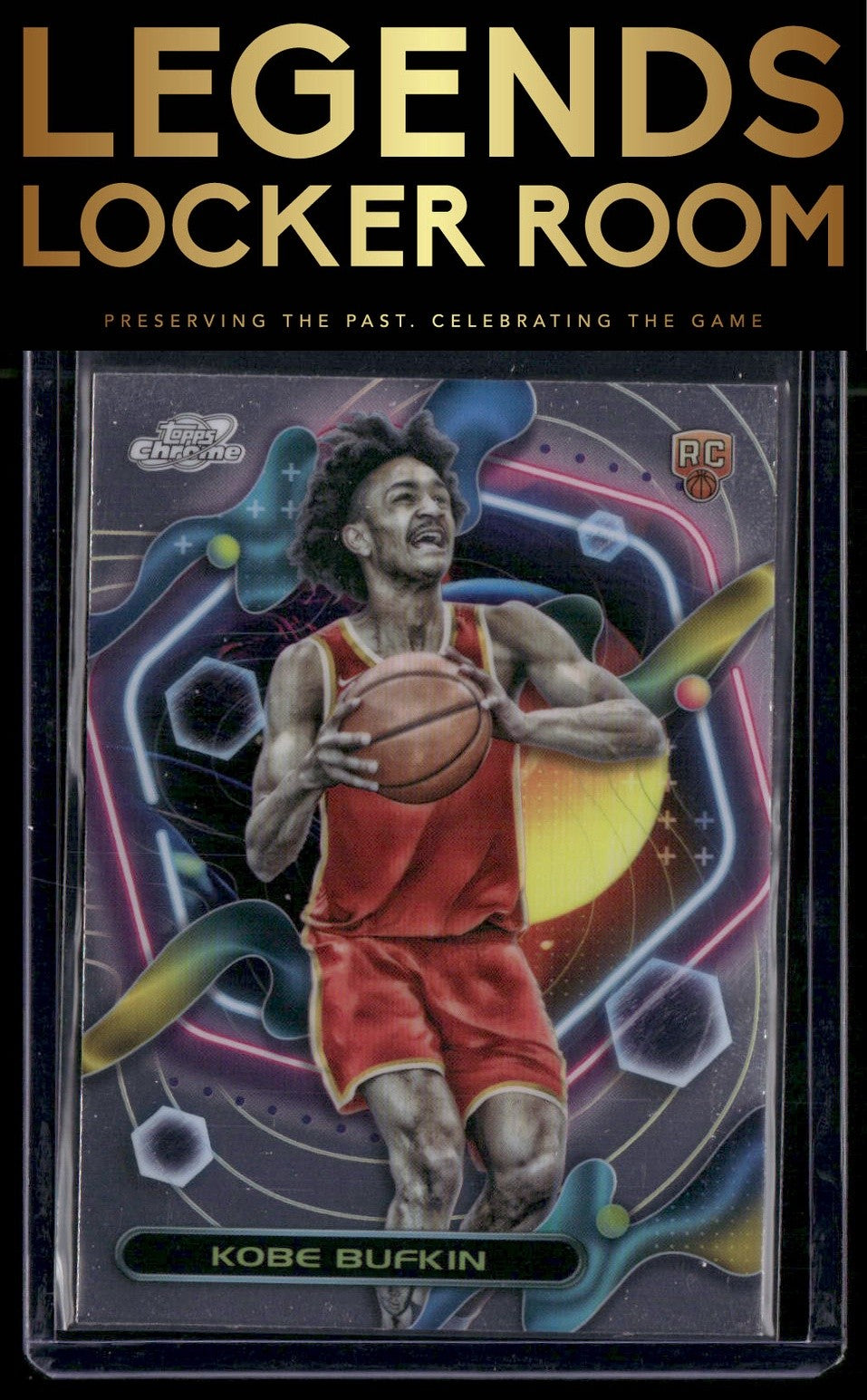 2023-24 Topps Chrome Cosmic #164 Kobe Bufkin