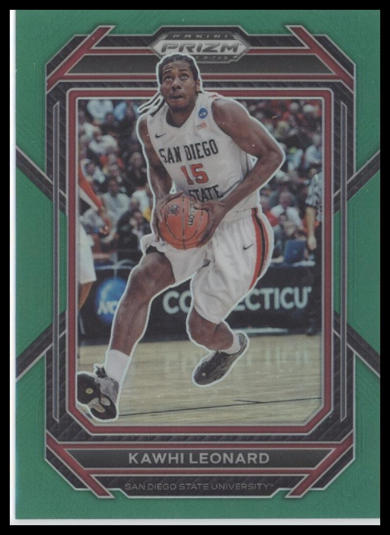 2023 Panini Prizm Draft Picks #60 Kawhi Leonard Green