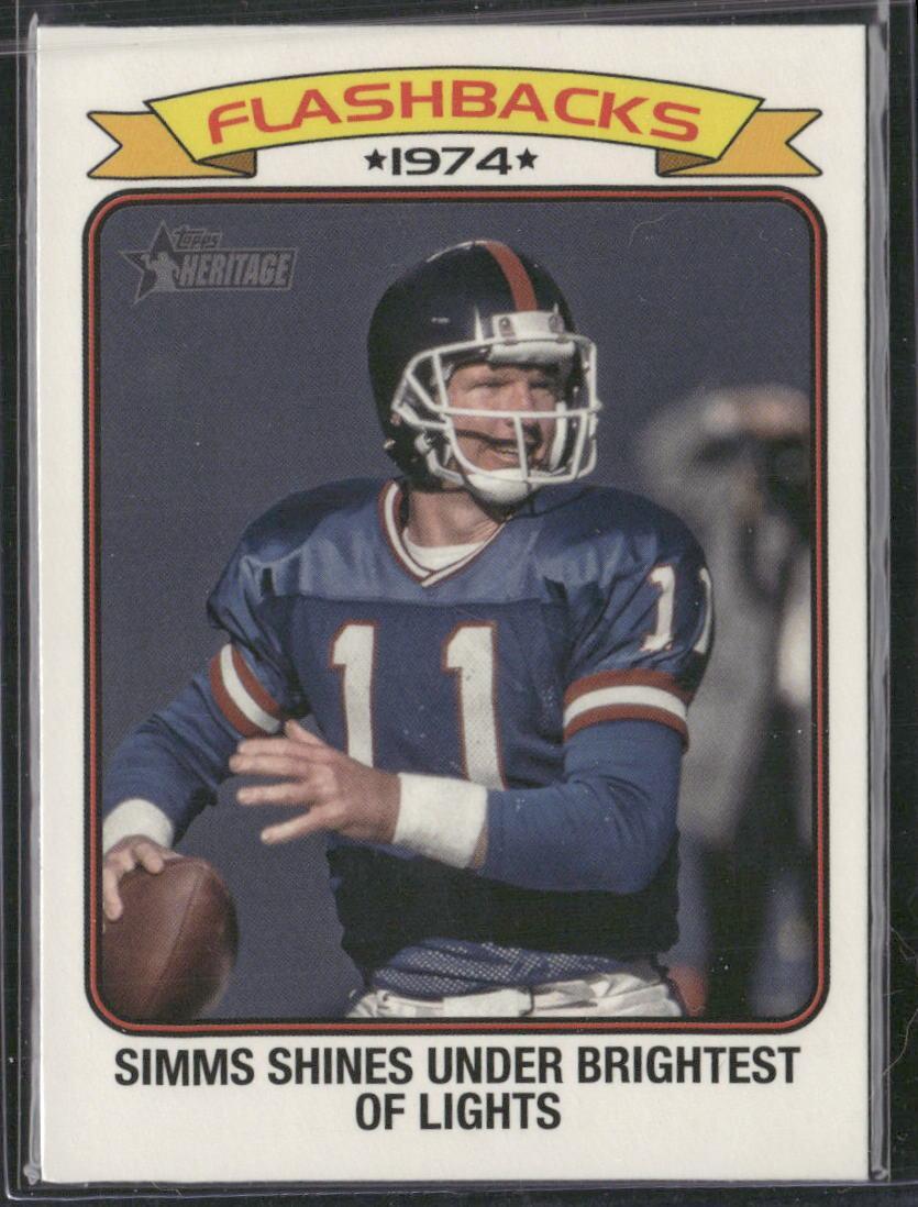 2023 Topps Composite #FF-20 Phil Simms Football Flashbacks