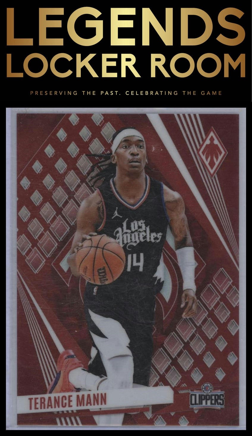 2023-24 Panini Phoenix #247 Terance Mann Red #/199
