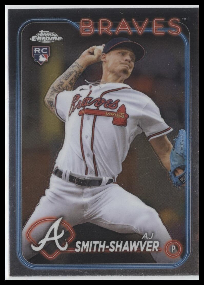 2024 Topps Chrome #19 AJ Smith-Shawver