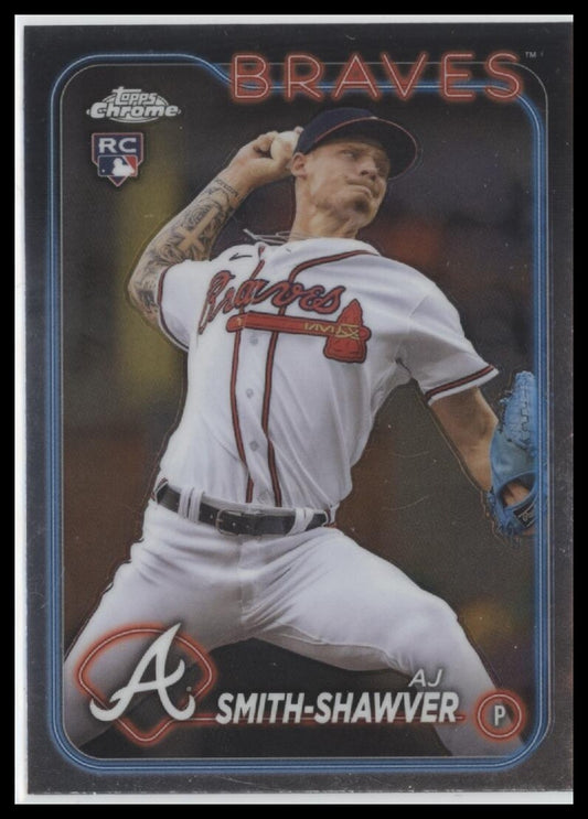 2024 Topps Chrome #19 AJ Smith-Shawver