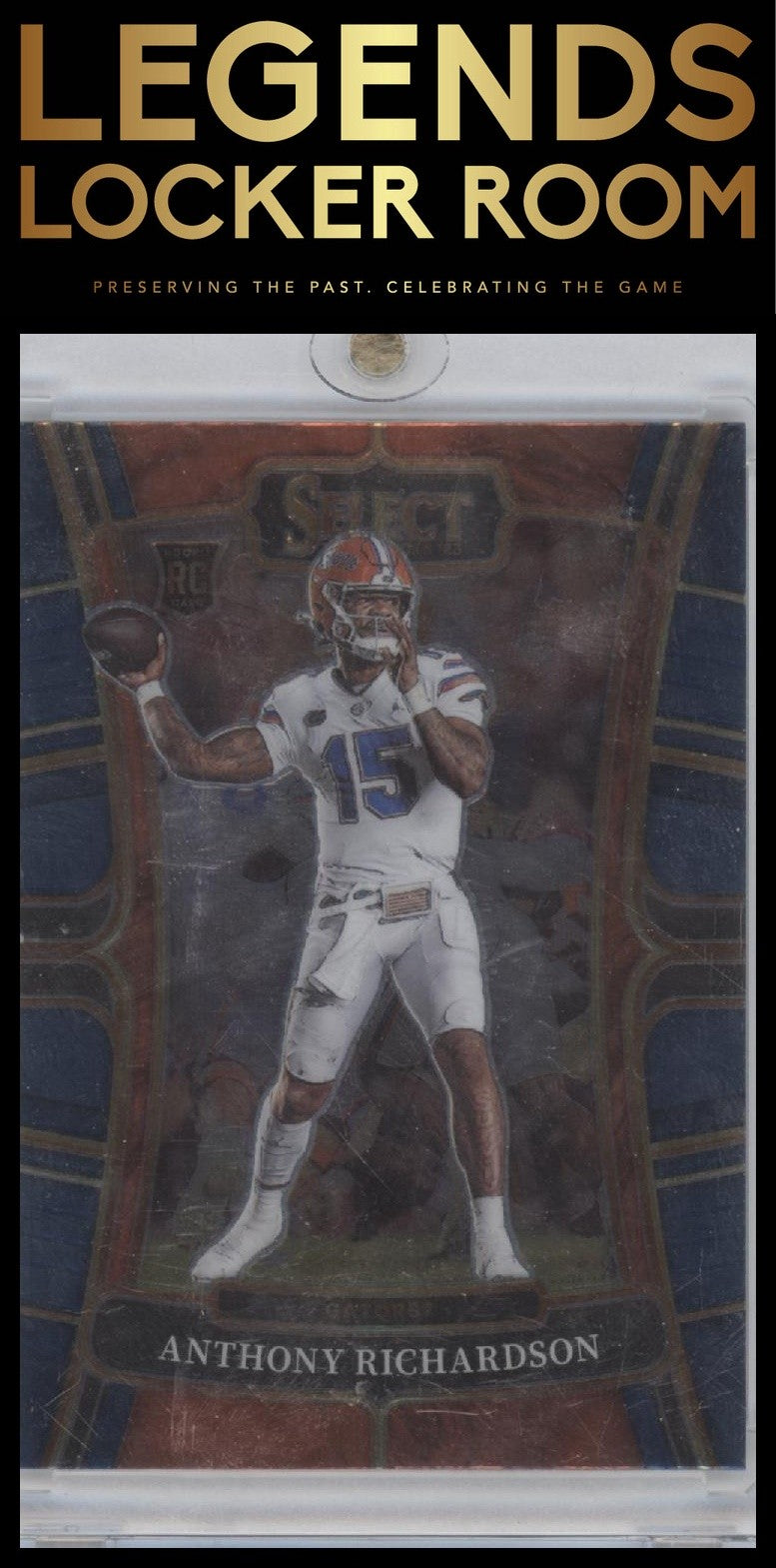 2023 Panini Select Draft Picks #4 Anthony Richardson Blue Retail