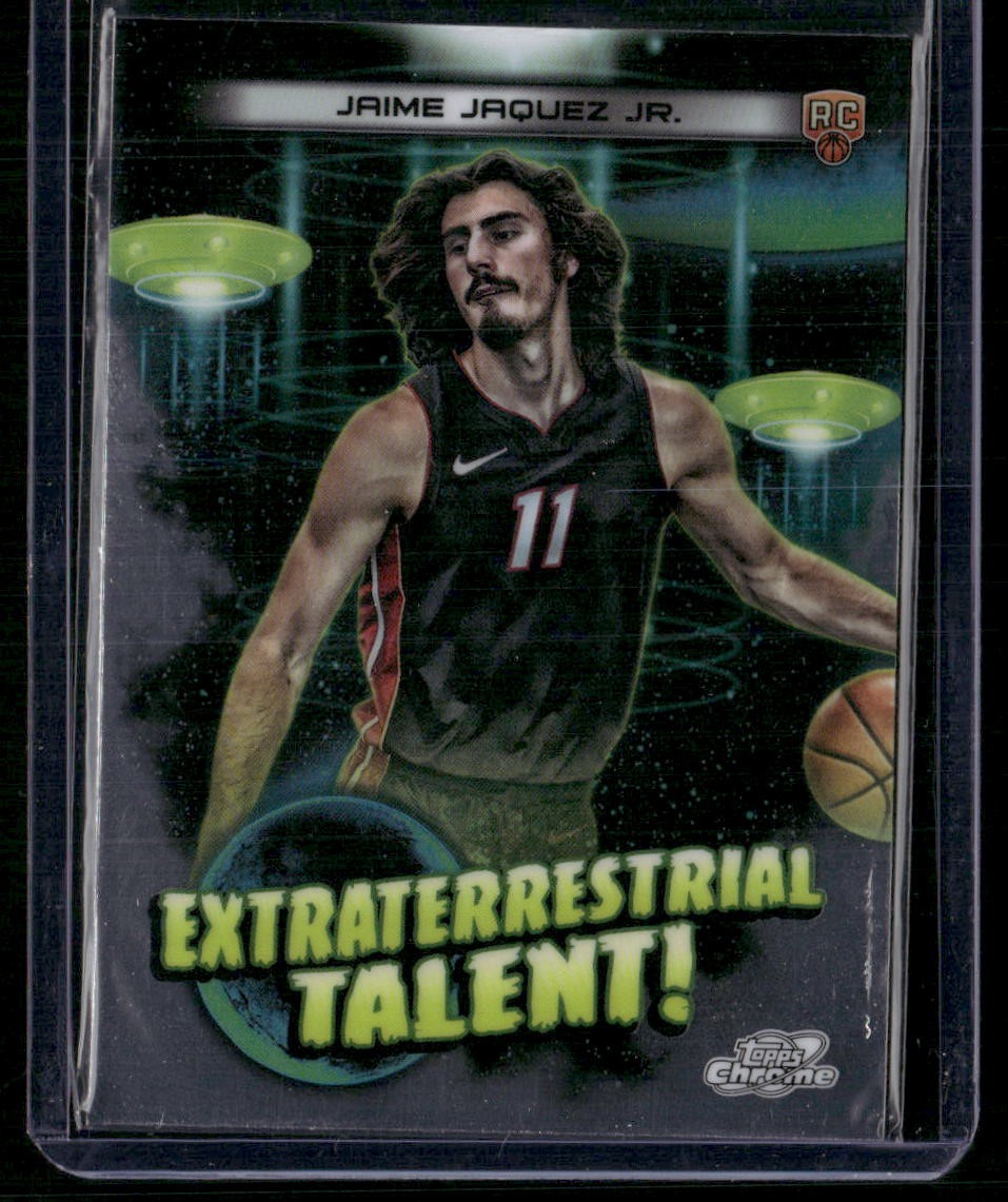 2023-24 Topps Chrome Cosmic #ET-22 Jaime Jaquez Jr. Extraterrestrial Talent