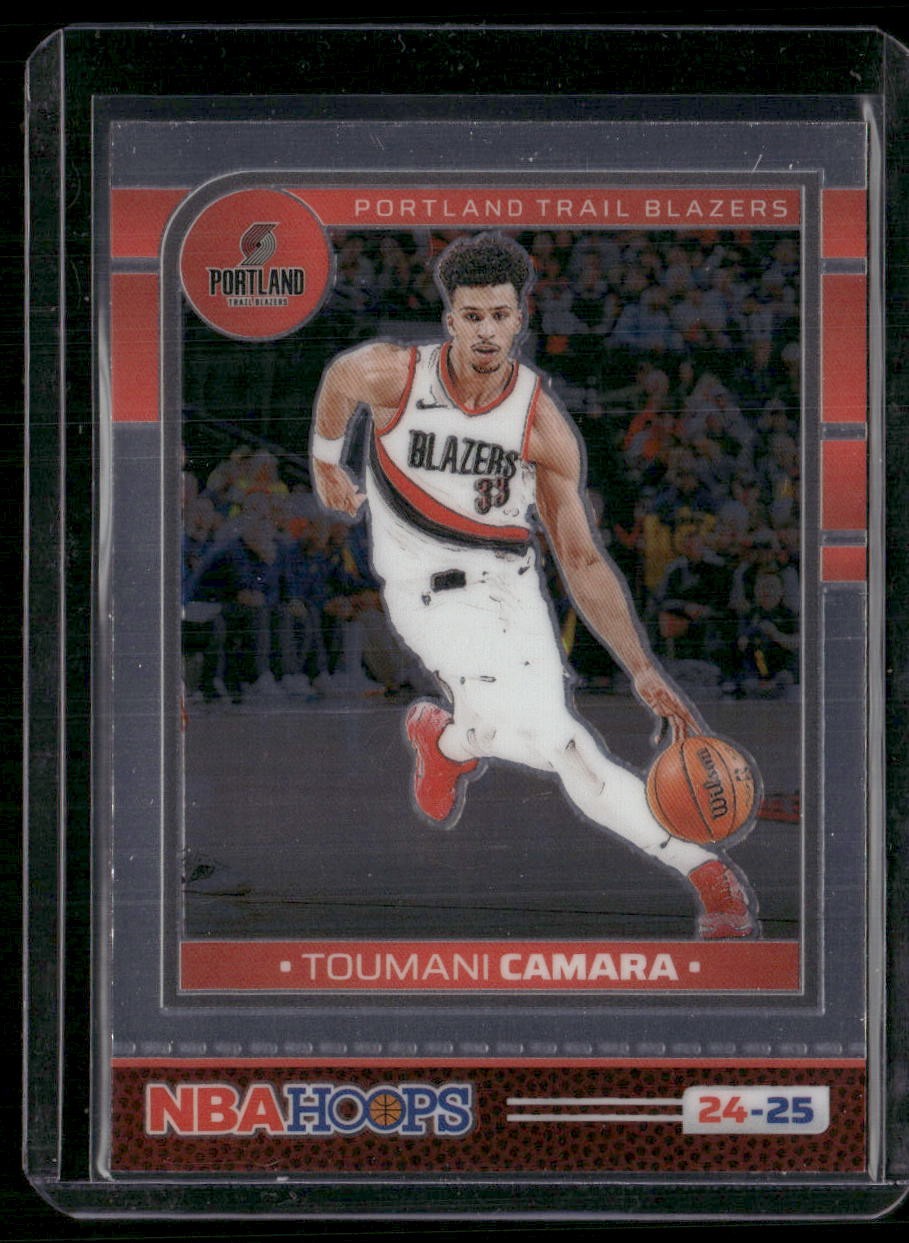 2024-25 Hoops #196 Toumani Camara Premium Prizms Silver