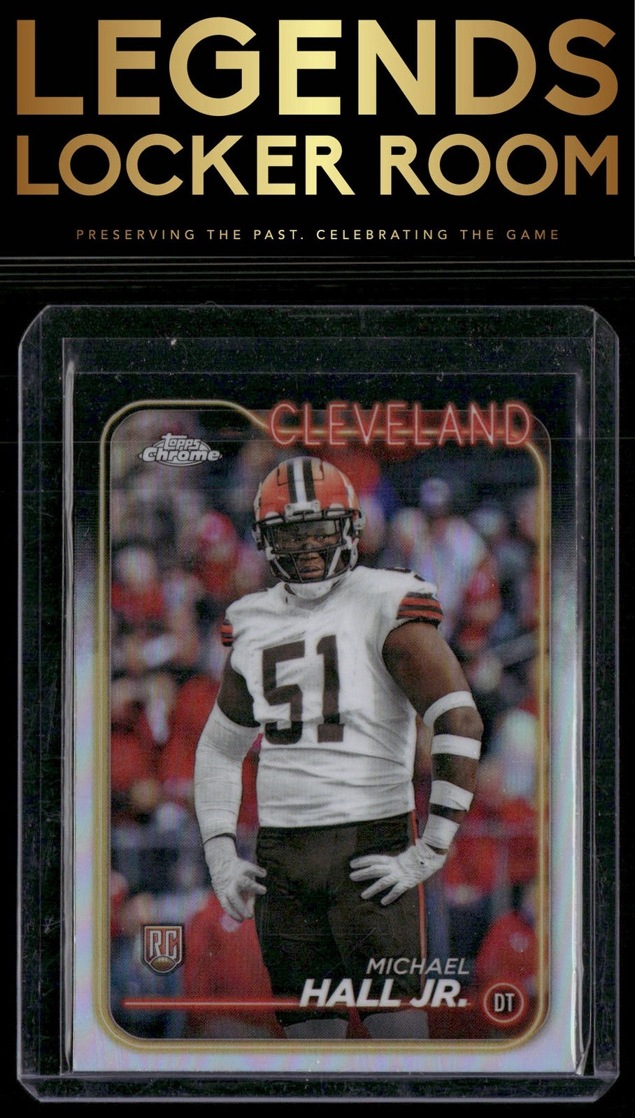 2024 Topps Chrome #268 Michael Hall Jr. Refractor