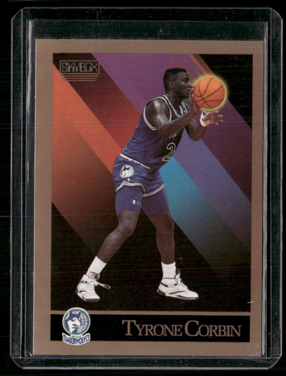 1990-91 SkyBox #169 Tyrone Corbin