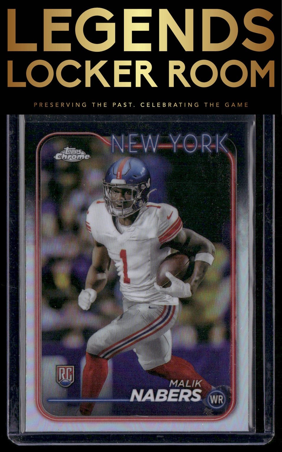 2024 Topps Chrome #205 Malik Nabers Refractor