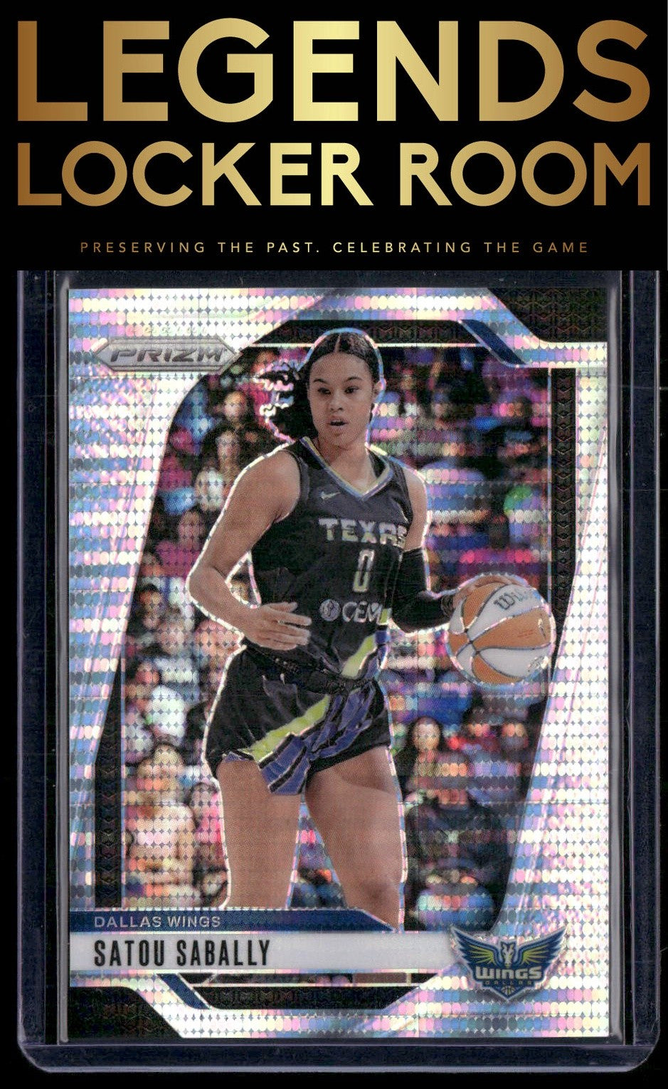 2024 Panini Prizm WNBA #43 Satou Sabally Pulsar Prizms #/499