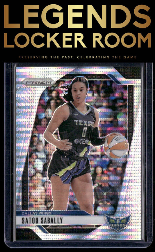 2024 Panini Prizm WNBA #43 Satou Sabally Pulsar Prizms #/499