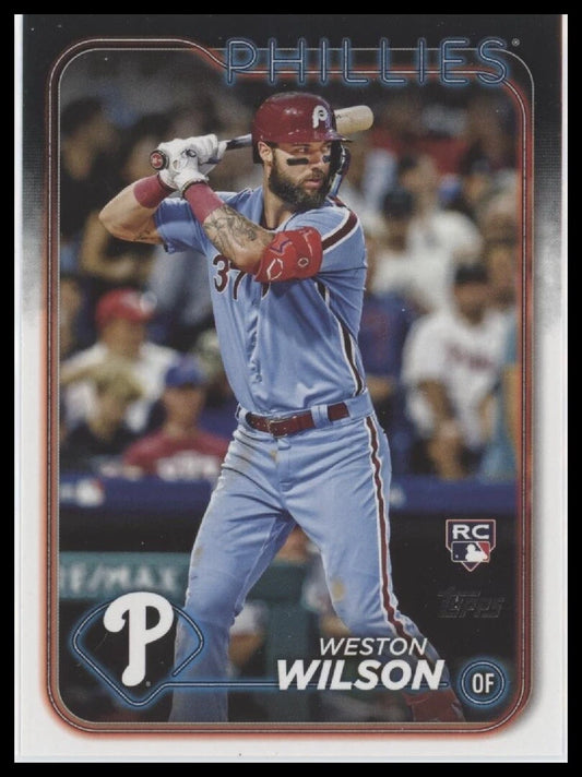 2024 Topps #658 Weston Wilson