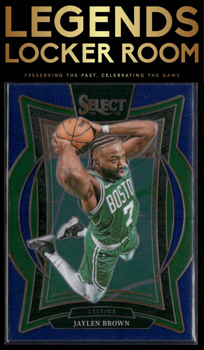2024-25 Panini Select #29 Jaylen Brown Blue