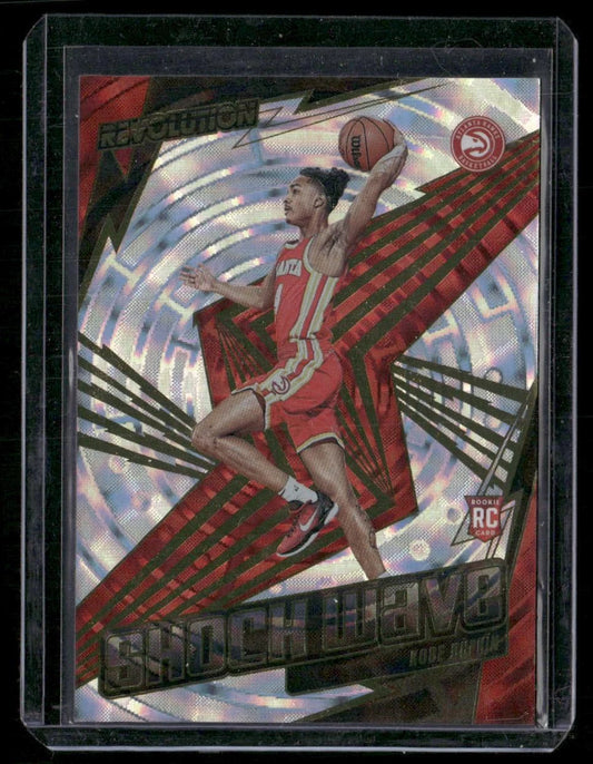 2023-24 Panini Revolution #25 Kobe Bufkin Shock Wave Levels Fractal