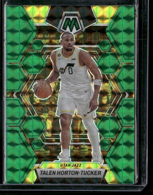 2022-23 Panini Mosaic #74 Talen Horton-Tucker Green