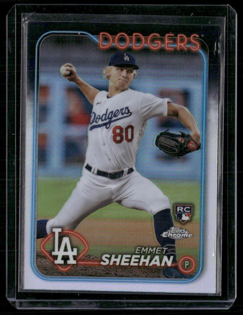 2024 Topps Chrome #221 Emmet Sheehan Refractors