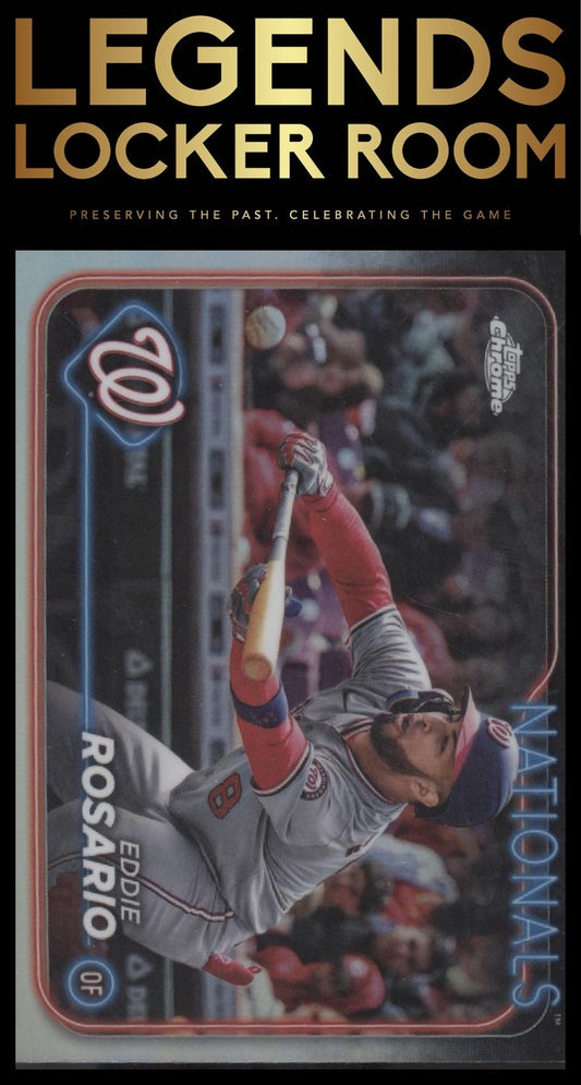 2024 Topps Chrome Update #USC189 Eddie Rosario Refractors