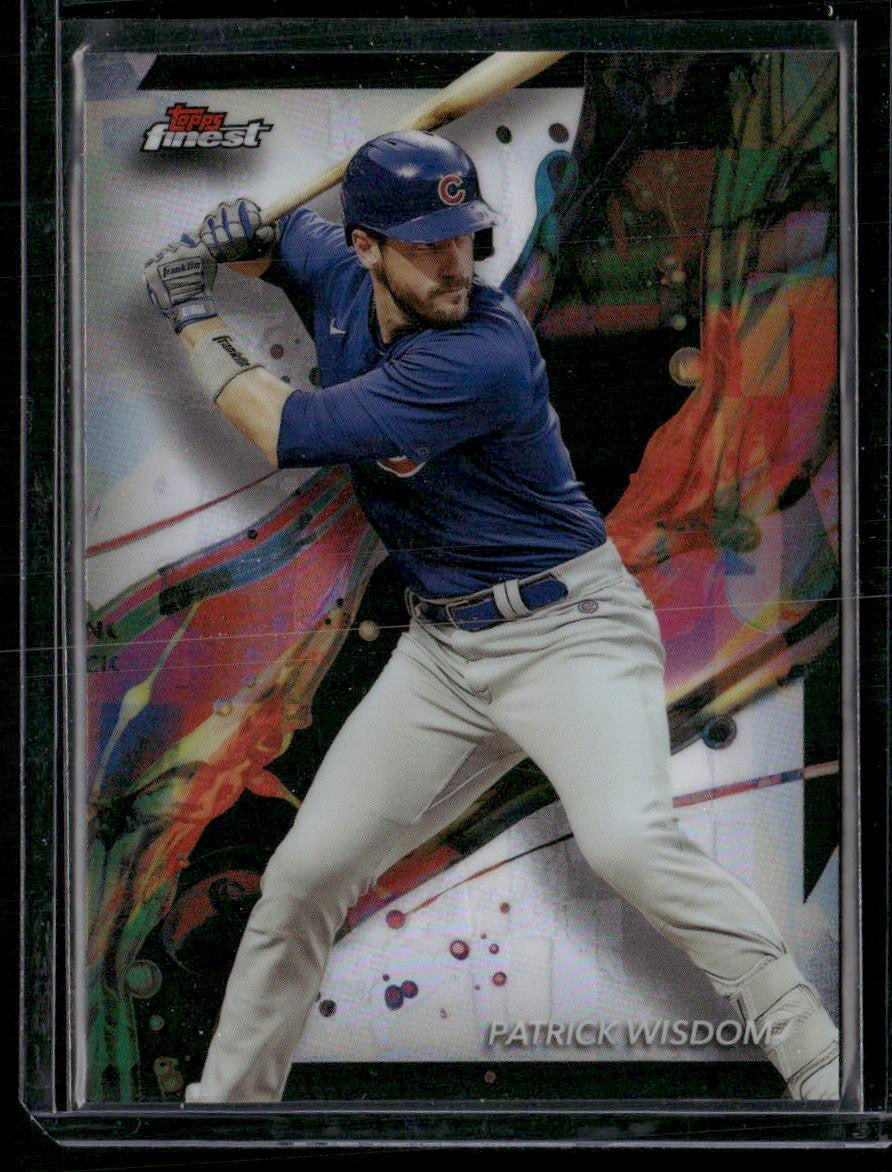 2024 Finest #34 Patrick Wisdom Refractor