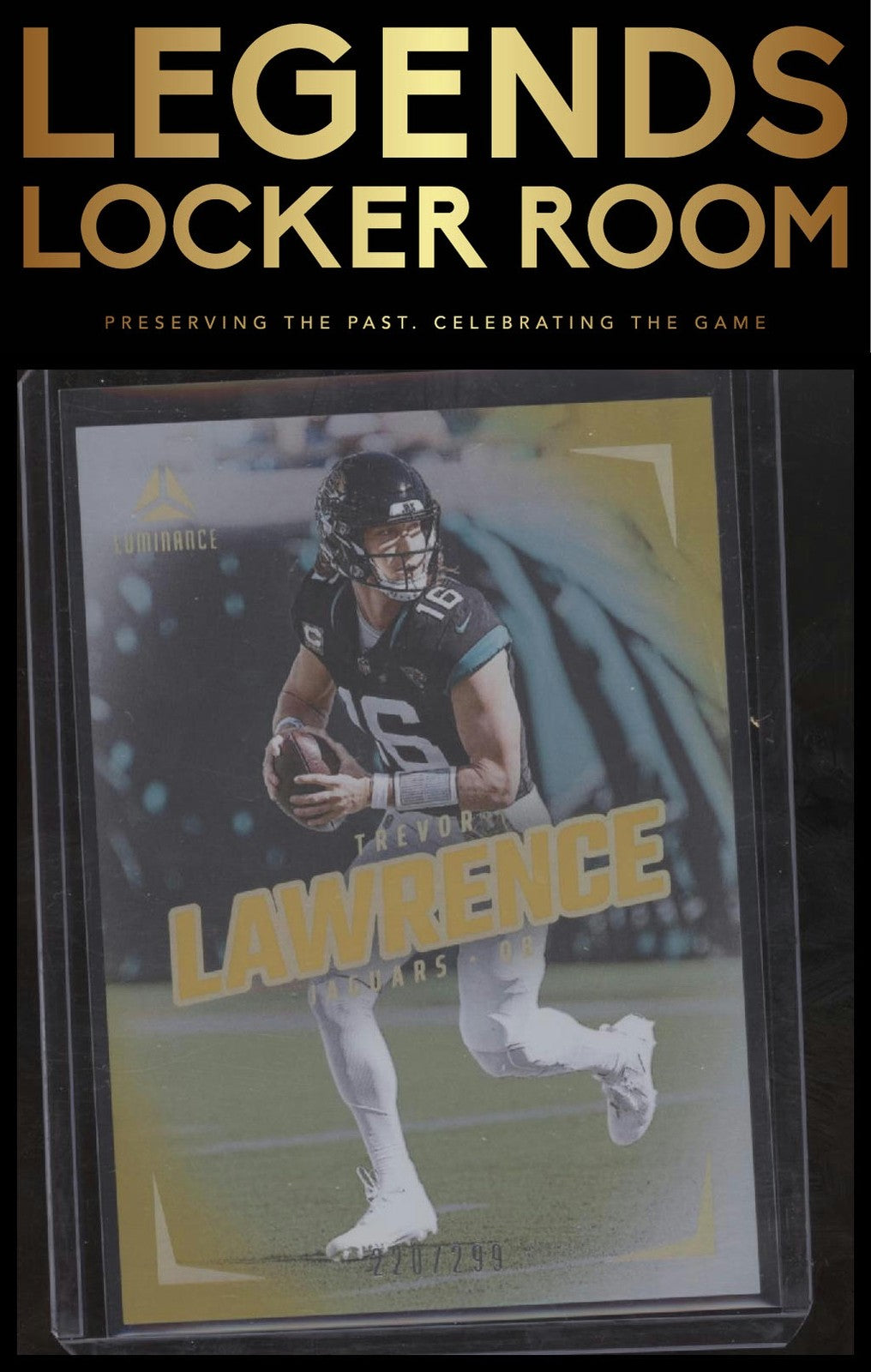 2024 Panini Luminance #30 Trevor Lawrence Gold #/299