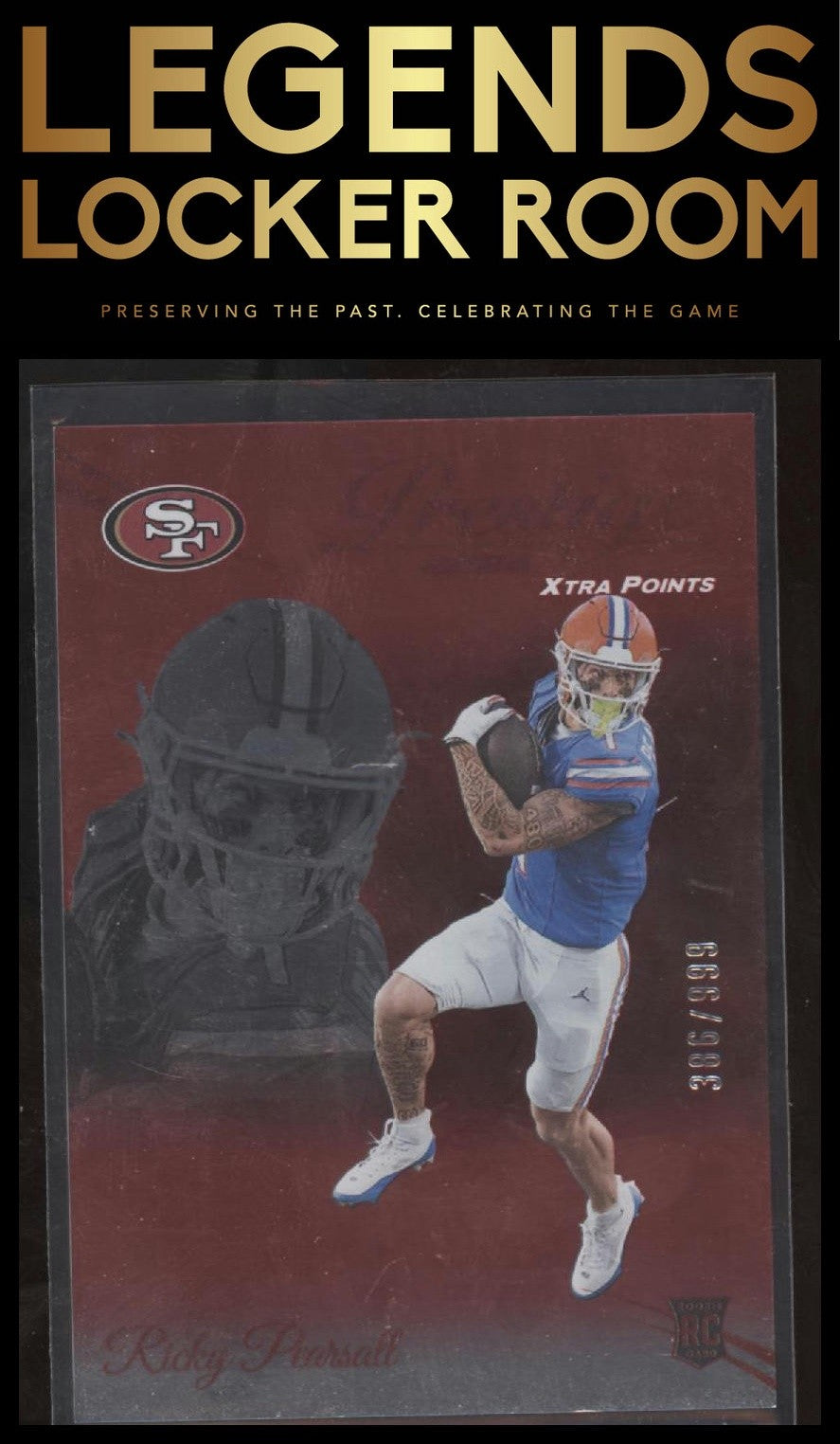 2024 Panini Prestige #347 Ricky Pearsall Red Xtra Points #/999