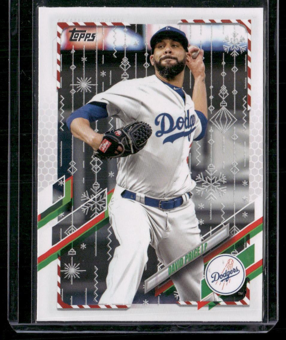 2021 Topps Holiday #HW89 David Price Metallic Holiday