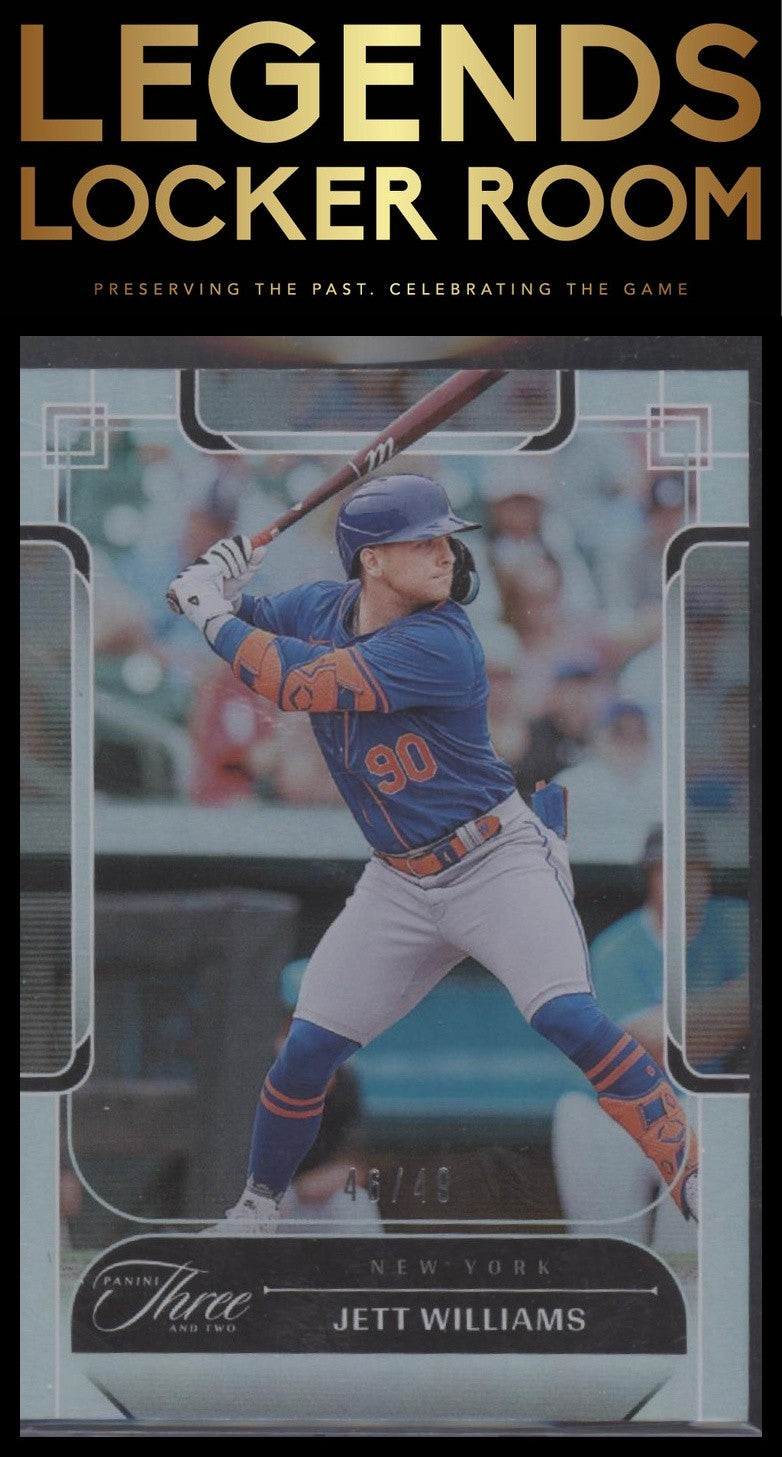 2024 Panini Three and Two #43 Jett Williams Holo Silver #/49